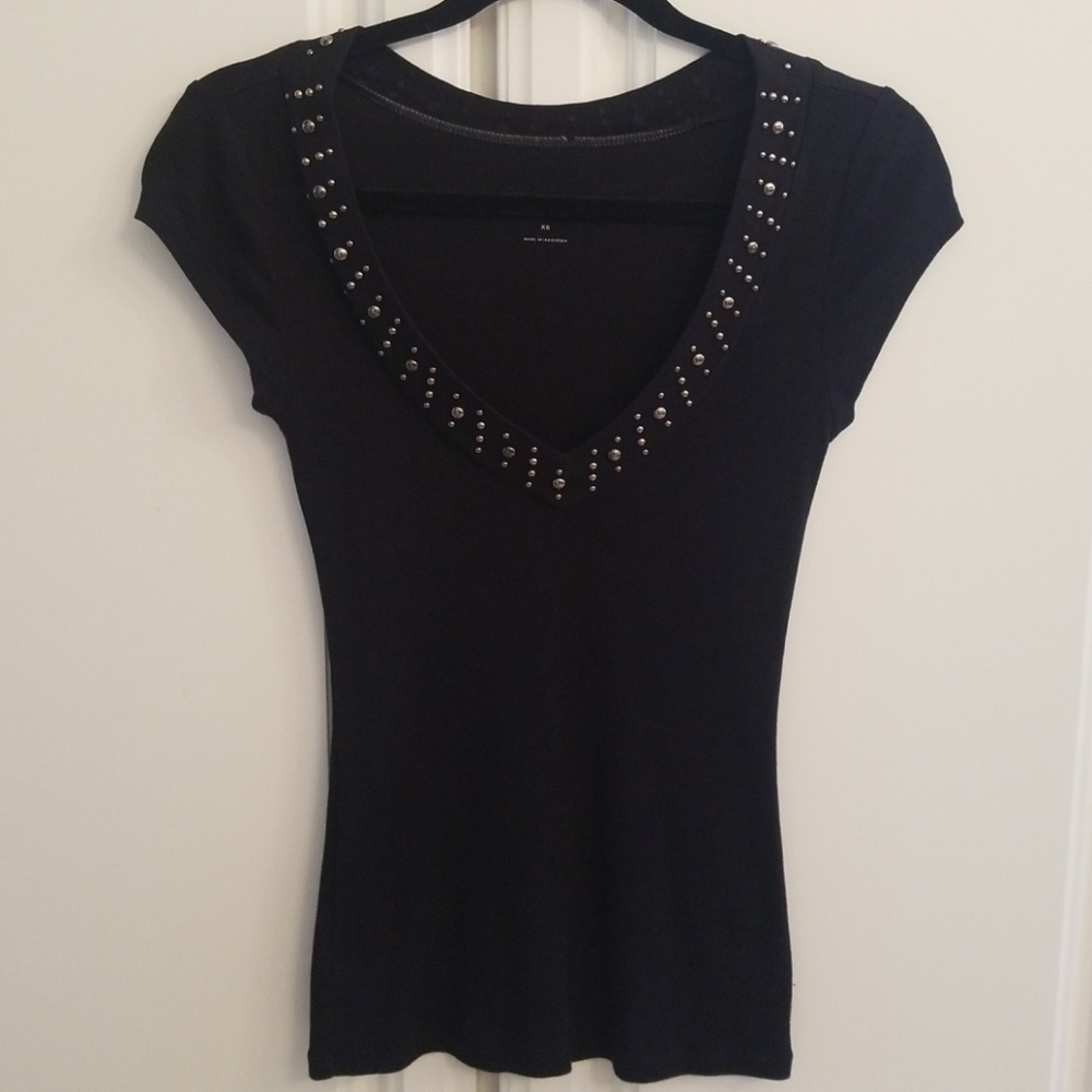 Express Studded Sexy Basics Top